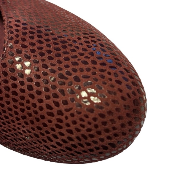 Rockport Total Motion Shoes Size 7 Burgundy Wine Pumps Heels - Picture 7 of 11